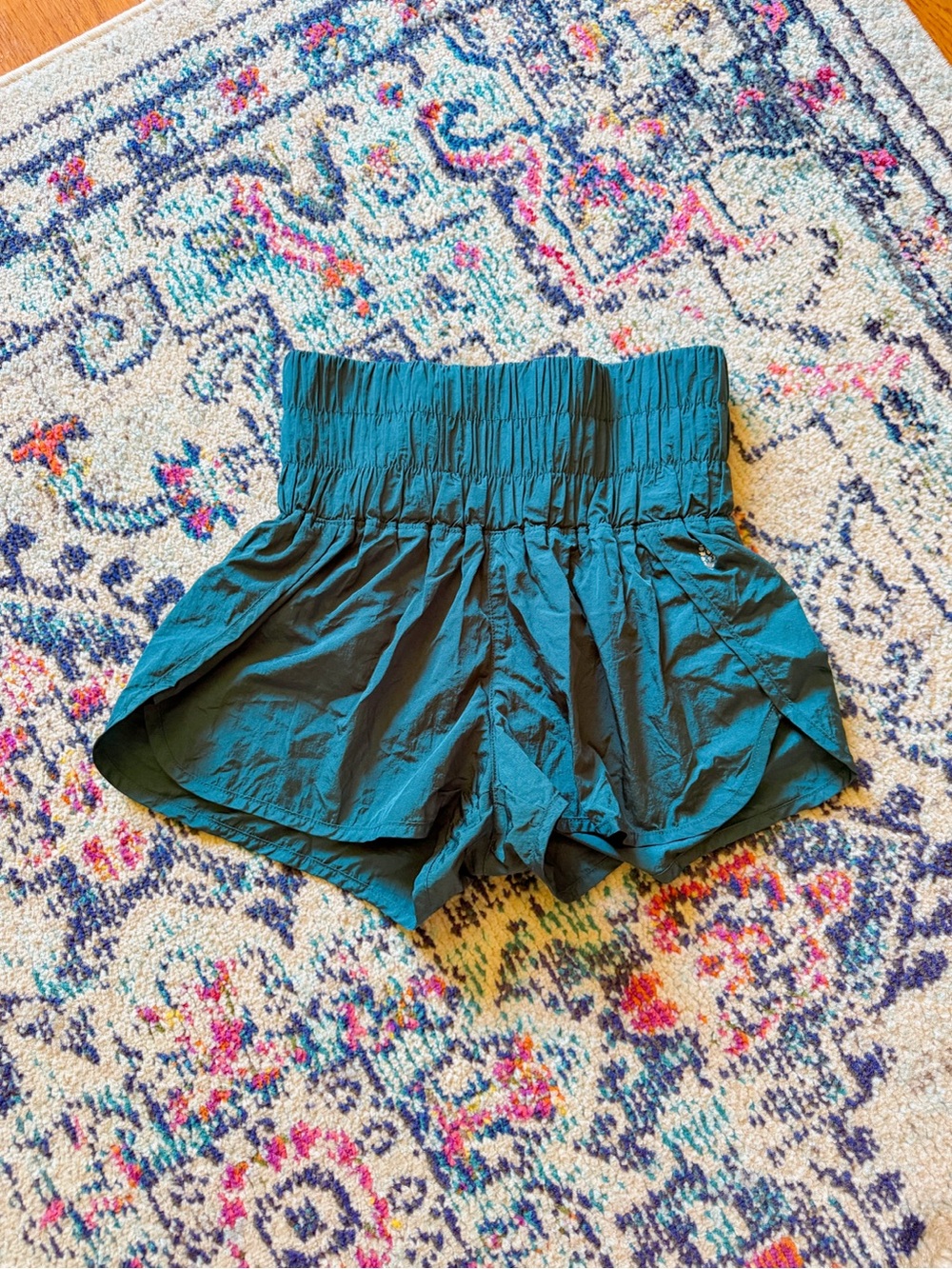 Free People Movement The Way Home Shorts Teal Size XS